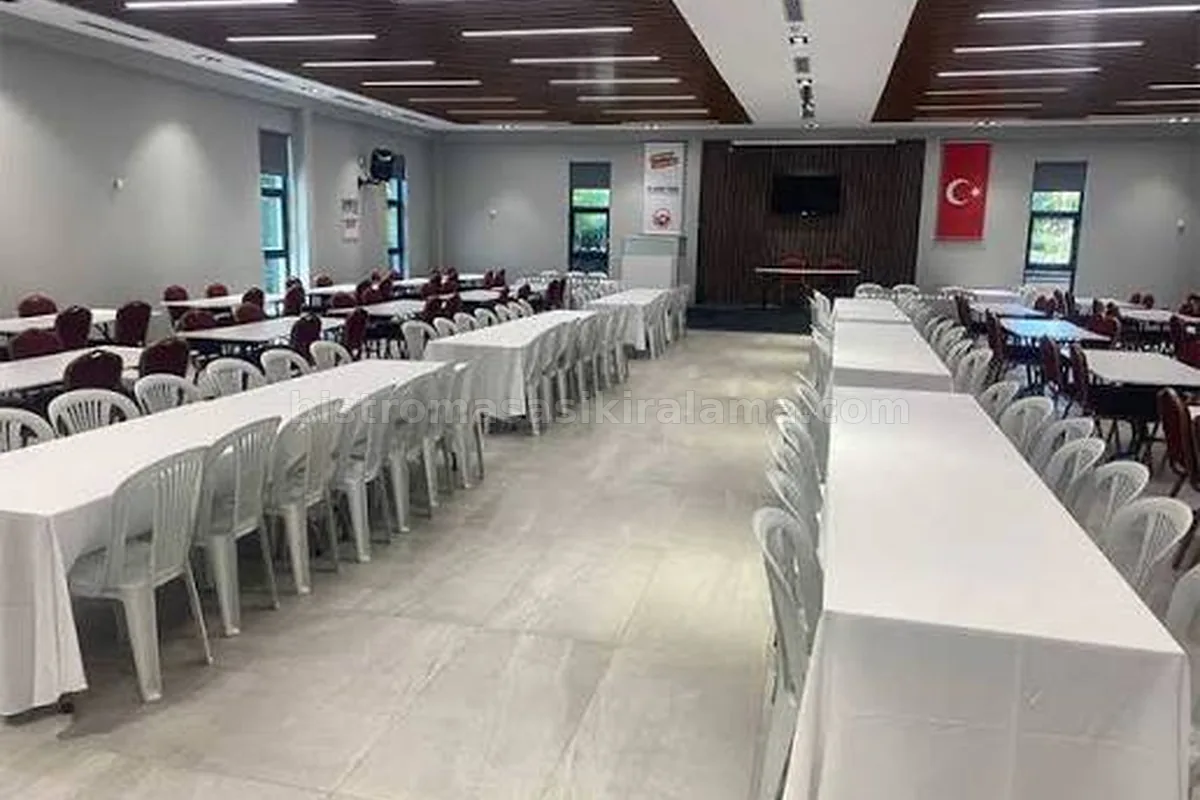 Düğün Plastik Masa Sandalye Kiralama