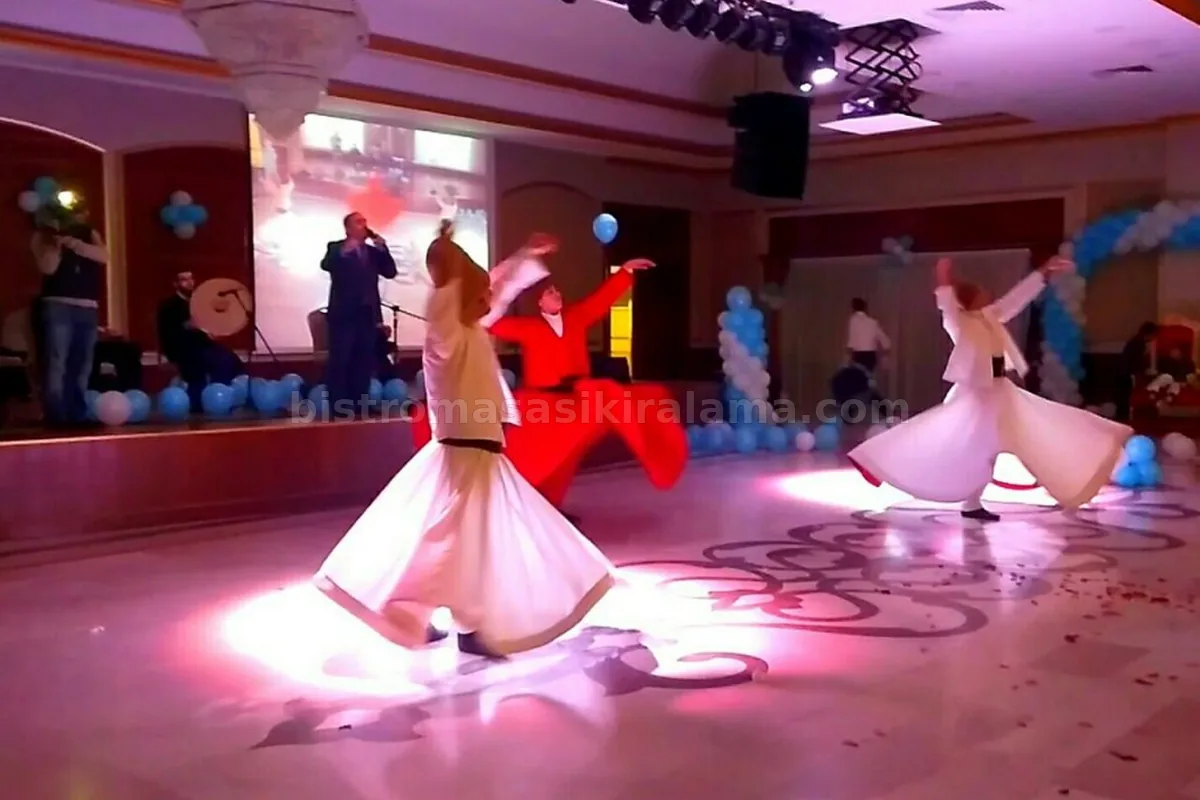 Mevlevi Sema Gösterisi - Semazen Ekibi Kiralama